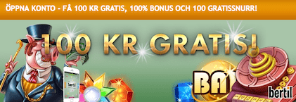 Bertil gratis bonus