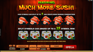 Much More sushi