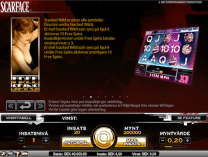 Scarface free spins